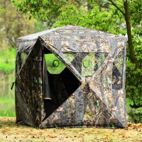 80" Portable Hunting Blind – Pop-Up Camouflage Ground Tent with Carry Bag 80" Portable Hunting Blind – Pop-Up Camouflage Ground Tent with Carry Bag